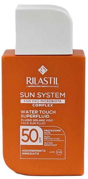 Päevituse hooldusvahend tooted näole Rilastil Sun System Water Touch SPF50, 50 ml