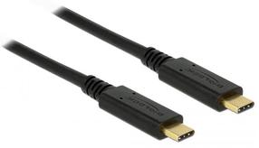 Kabelis Delock USB 2.0 C male, USB 2.0 C male, 3 m