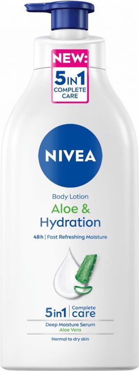 Лосьон для тела Nivea Aloe & Hydration 48h, 625 мл