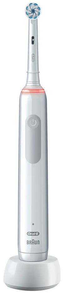 Elektrinis dantų šepetėlis Braun Oral-B Pro 3000 Sensitive White, balta sp.