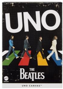 Uno kortų žaidimas Mattel Games Canvas The Beatles, EN
