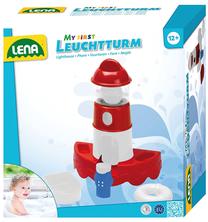Vonios žaislas Lena Waterfun Lighthouse 65472, balta sp./raudona sp.