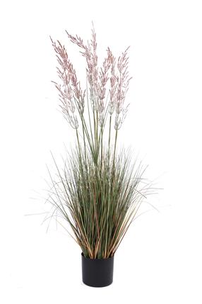 Mākslīgais augs, zāle Domoletti, zaļa krās., 120 cm