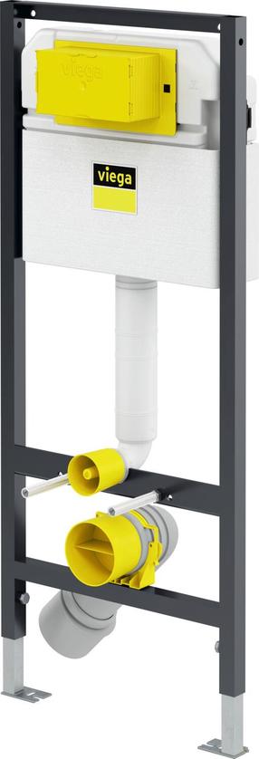 Unitazo rėmas įleistinis potinkinis Viega Prevista Dry, 12 cm x 49 cm