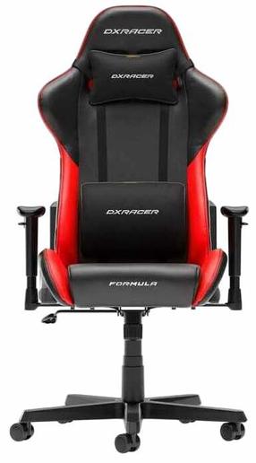Mänguri tool DXRacer Formula L, 49 x 54 x 125 - 135 cm, must v./punane v.