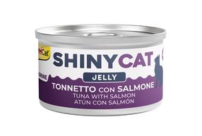 Šlapias kačių maistas Gimcat Shinycat, lašiša/tunas, 0.07 kg