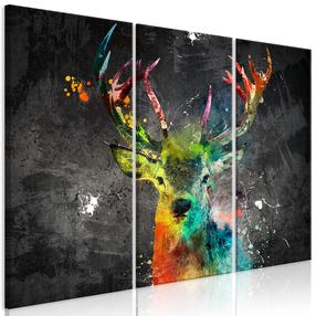 Репродукция Artgeist Rainbow Deer DKNW0665PWD, 60 см x 40 см