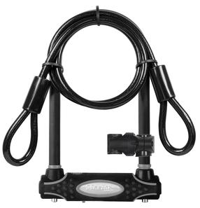 Замок Masterlock 8274EURDPRO, черный цв., 1200 мм x 170 мм