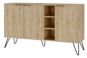 Komoda Kalune Design Clara 855DTE4212, ąžuolo sp., 83 cm x 142 cm x 35.6 cm