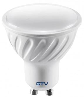 Лампочка GTV LED, 3000 °К, GU10, 7.5 Вт, 550 лм