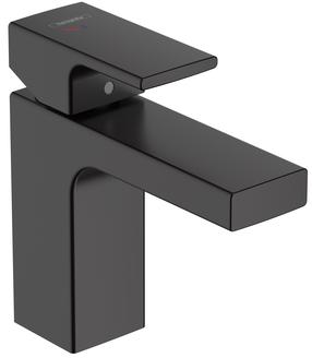 Смеситель для раковины Hansgrohe Vernis Shape ComfortZone 70, черный цв.