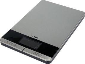 Elektroninės virtuvinės svarstyklės Lund W-68362, sidabro sp.