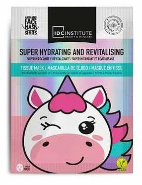 Veido kaukė IDC Institute Super Hydrating And Revitalising Unicorn, 22 ml