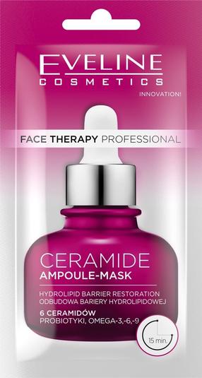 Veido kaukė Eveline Face Therapy Professional Ceramide, 8 ml