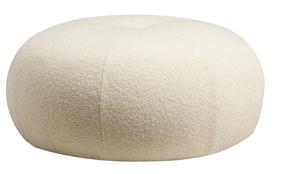 Pufs Hanah Home Tina 560ARE2101, balta krās., 55 cm x 55 cm x 35 cm