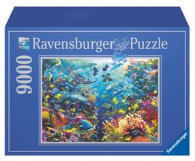 Puzle Ravensburger Underwater Paradise 17807, 192 cm x 138 cm, 9000 gab., daudzkrāsaina