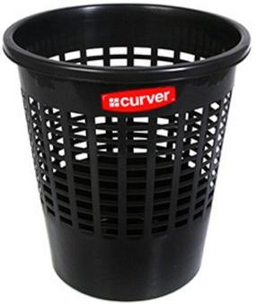 Prügikast Curver Basic, must v., 10 l