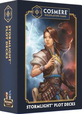 Stalo žaidimas Cosmere RPG Stormlight Plot, EN