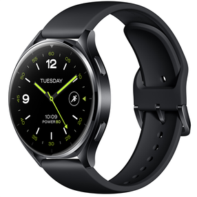 Viedais pulkstenis Xiaomi Watch 2, melns krās.