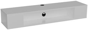 TV galds Kalune Design Peti, balta krās., 35.2 cm x 135 cm x 23 cm