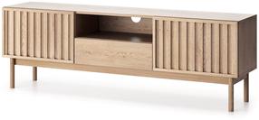 TV staliukas Gala Meble Saori, ąžuolo sp., 159 cm x 37 cm x 53 cm