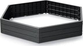 Pakelta lysvė Prosperplast Base Woody, 148 cm x 129 cm x 25 cm