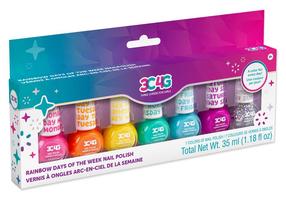 Лак для ногтей Make It Real Rainbow Days Of The Week Nail Polish, 35 мл