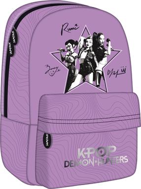 Kuprinė KPop Demon Hunters 4030302-0991, violetinė sp., 40 cm x 31 cm x 17 cm