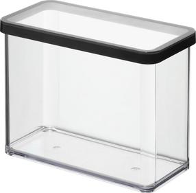 Lielapjoma produktu konteiners Rotho Loft, 2.1 l, 20 cm x 10 cm, caurspīdīga krās.