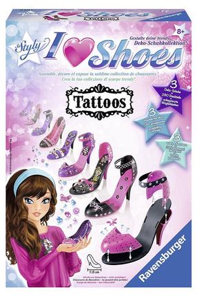Kūrybos rinkinys Ravensburger I Love Shoes Tattoos
