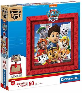 Pusle Clementoni Paw Patrol, 27 cm x 27 cm, 60 tk, mitmevärviline