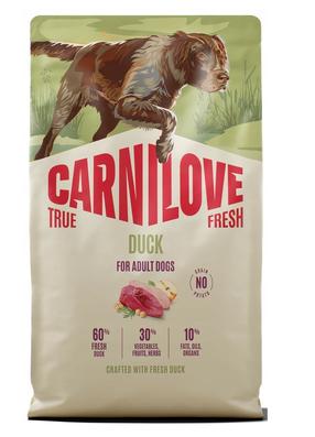 Сухой корм для собак Carnilove True Fresh, мясо утки, 4 кг