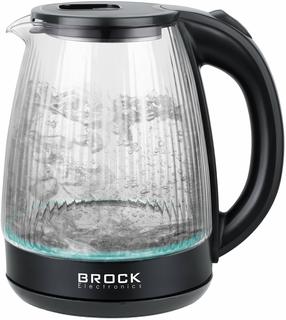 Elektrinis virdulys Brock WK 2405, 1.8 l, skaidri sp./juoda sp.