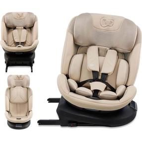 Automobilinė kėdutė KinderKraft Xpedition 3 i-Size, smėlio sp., 40 - 150 cm