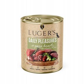 Влажный корм для собак Lugers Daily Pleasures, гусиное мясо, 0.8 кг