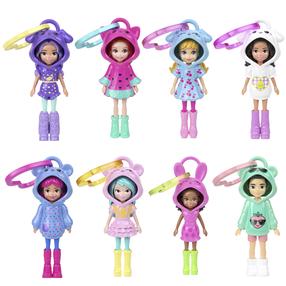 Raktų pakabukas Mattel Polly Pocket JKC59, 9.6 cm, (spalva/dizainas parenkami atsitiktine tvarka)