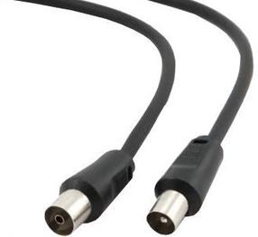 Провод Gembird Coax Cable TV plug to TV Coax plug, Coax socket, 1.8 м