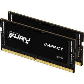 Operatyvioji atmintis (RAM) Kingston Fury Impact KF564S38IBK2-32, DDR5 (SO-DIMM), 32 GB, 6400 MHz