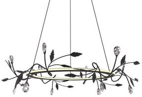 Lampa karināms Candellux Giaros Pendant 65 A0028-320, LED, 4000 °K, 1 x 36 W, melna krās. / melna krās.
