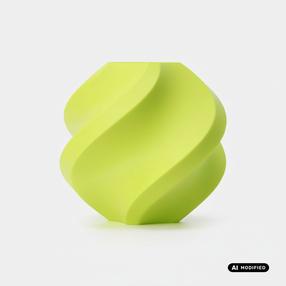 Kvēldiegs Bambu Lab PLA Basic Bright Green (10503) / Refill, gaiši zaļš krās.