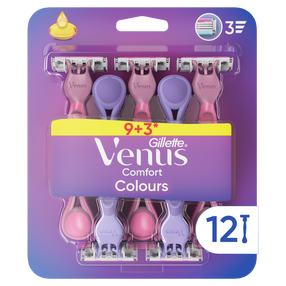 Бритва, одноразовый Gillette Venus Comfort Colours, 12 шт.
