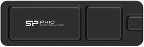 Išorinis diskas Silicon Power PX10, SSD, 2 TB, juoda sp.