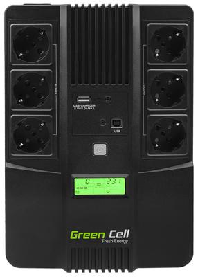 UPS pingestabilisaator Green Cell AiO 800VA, 480 W