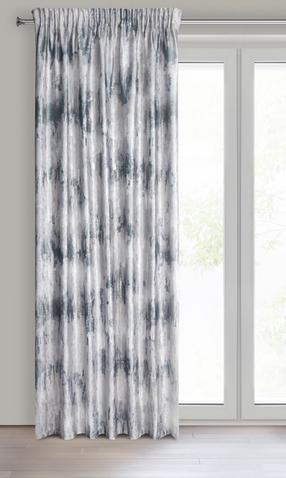 Naktinė užuolaida ZLD-01, sidabro sp./pilka sp., 140 cm x 270 cm
