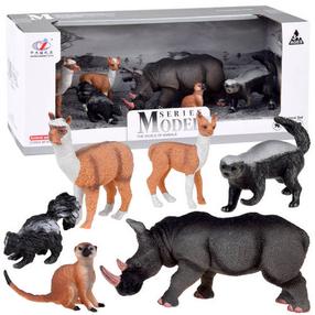 Комплект Safari Animals ZA4474, 13 см, 6 шт., многоцветный