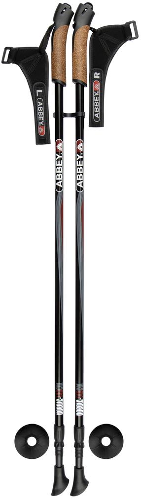 Šiaurietiško ėjimo lazda Abbey 21SR ZRG, 86 - 140 cm