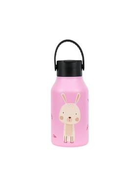 Termopudele Runbott Mii Dinos, 0.35 l, rozā krās./bēša krās.