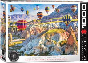 Pusle Eurographics Air Balloons Over Cappadocia 6000-5717, 67.6 cm x 48.9 cm, 1000 tk, mitmevärviline