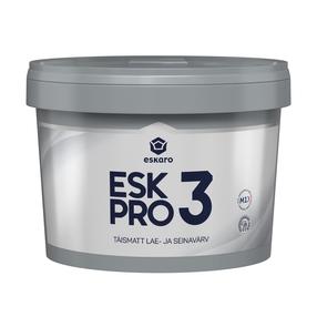 Laevärv Eskaro ESK PRO 3, valge v., 9 l