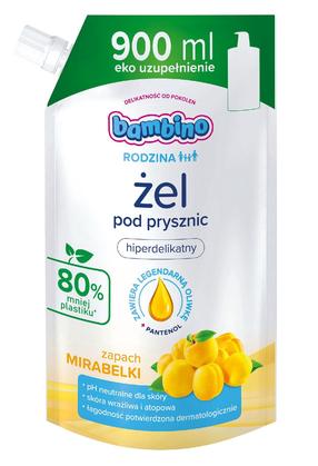 Kūno prausimosi želė Nivea Family, 900 ml